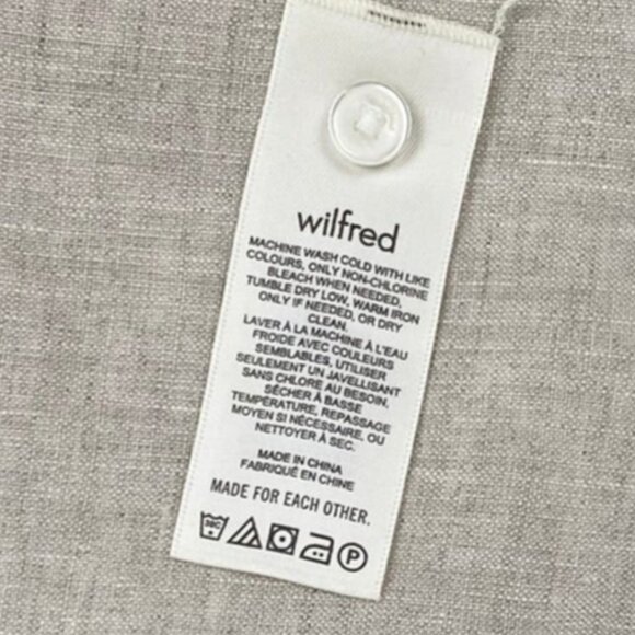 Wilfred short sleeve linen dress - Picture 8 of 8